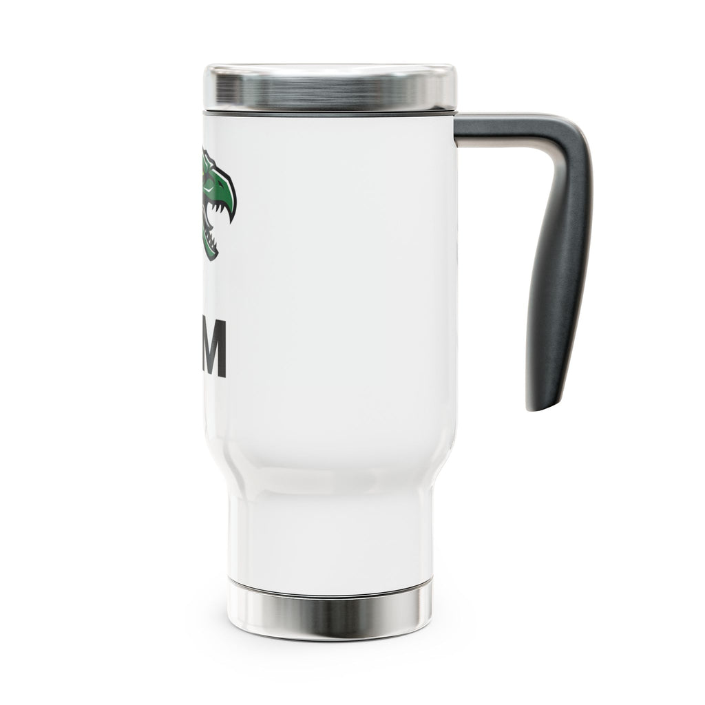 BTM Green Dragon Travel Mug — 14oz Stainless Steel Insulated Tumbler with Handle