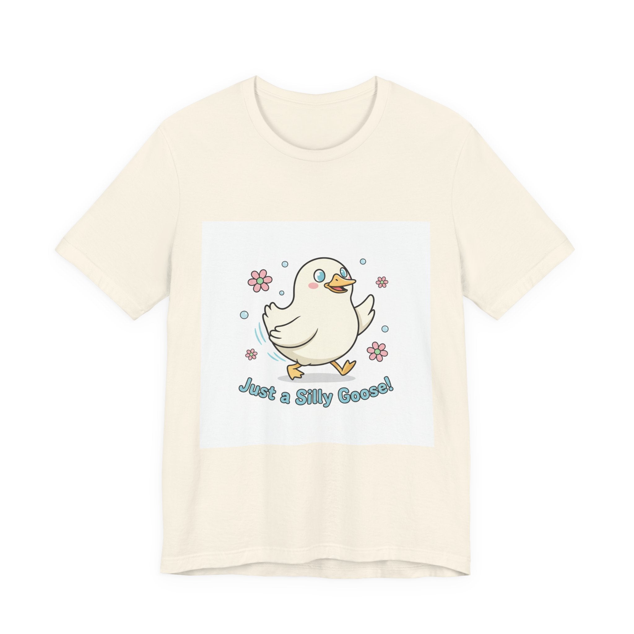 Just a Silly Goose Tee | cute goose cartoon, honking goose meme