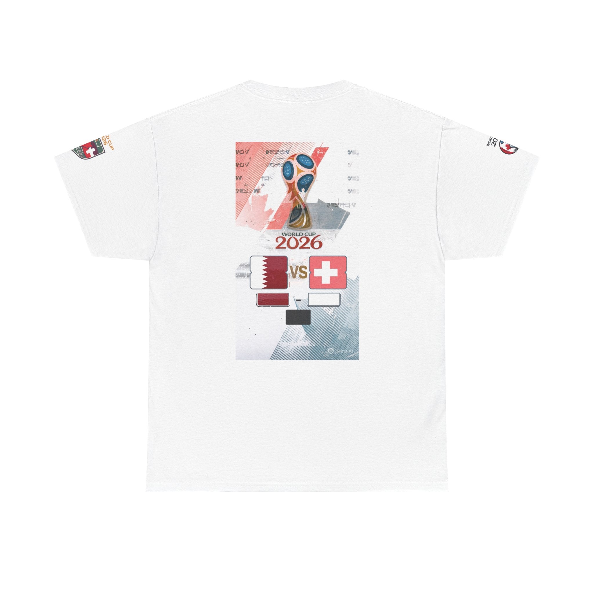 World Cup 2026 Canada Qatar vs Switzerland Supporter T-Shirt