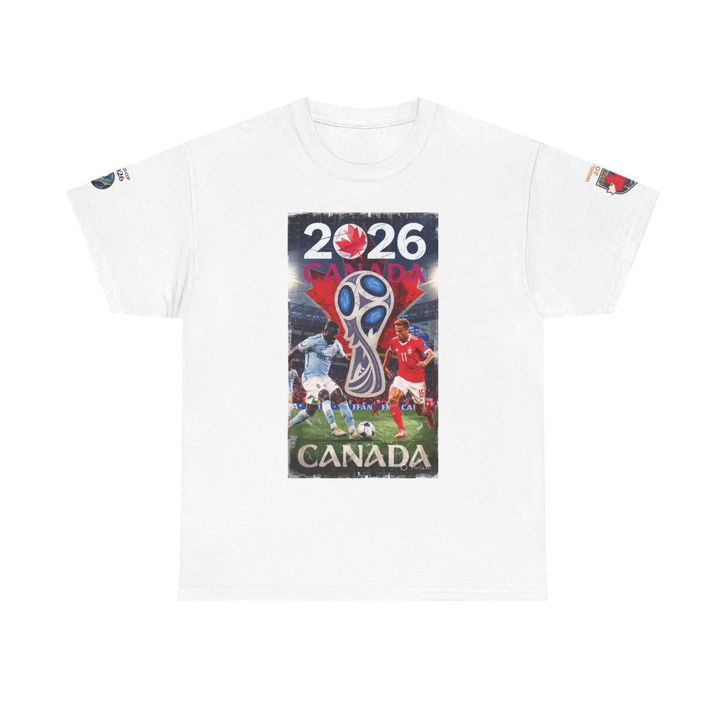 World Cup 2026 Canada Qatar vs Switzerland Supporter T-Shirt