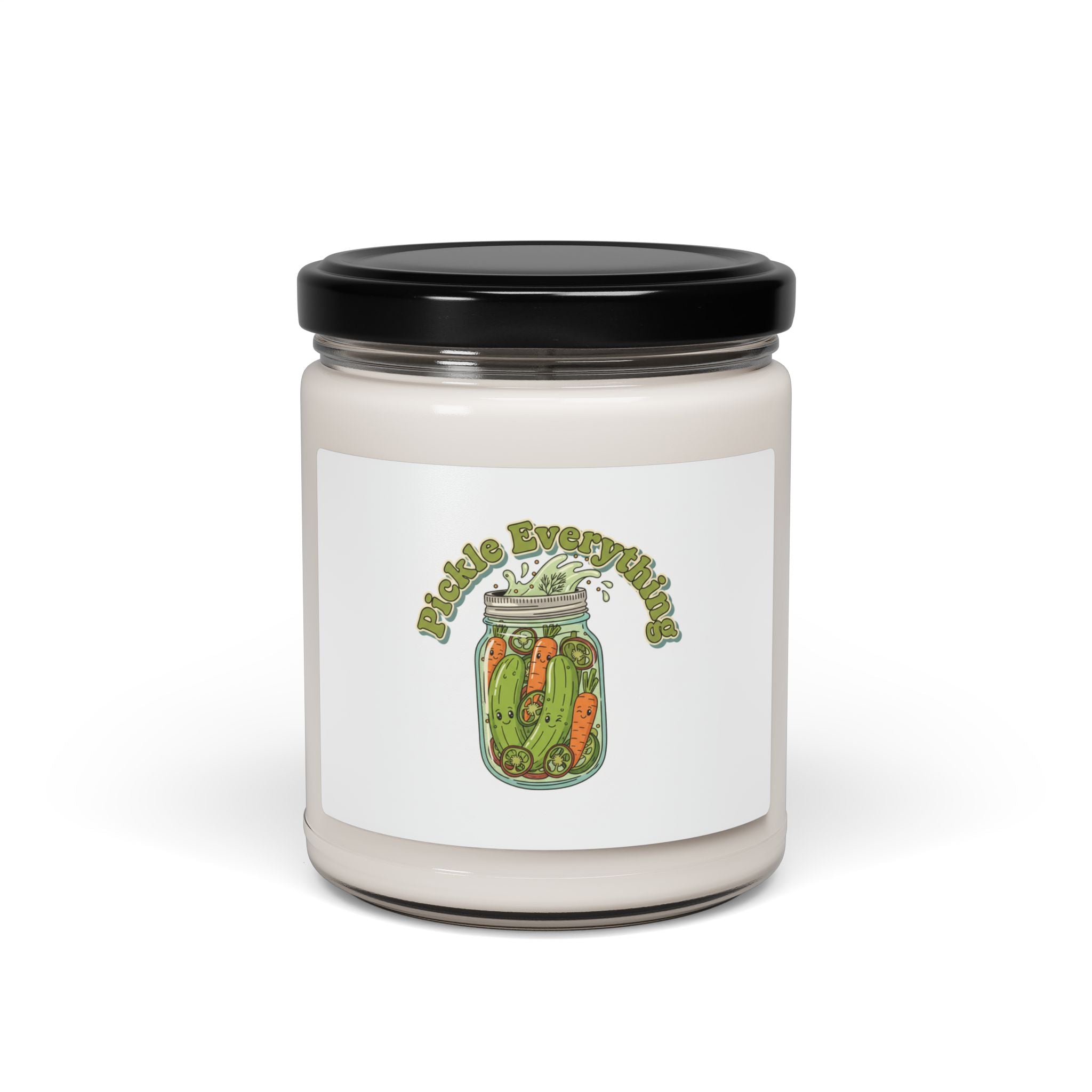Pickle Lover Jar Candle | Soy Candle, Brine Scent