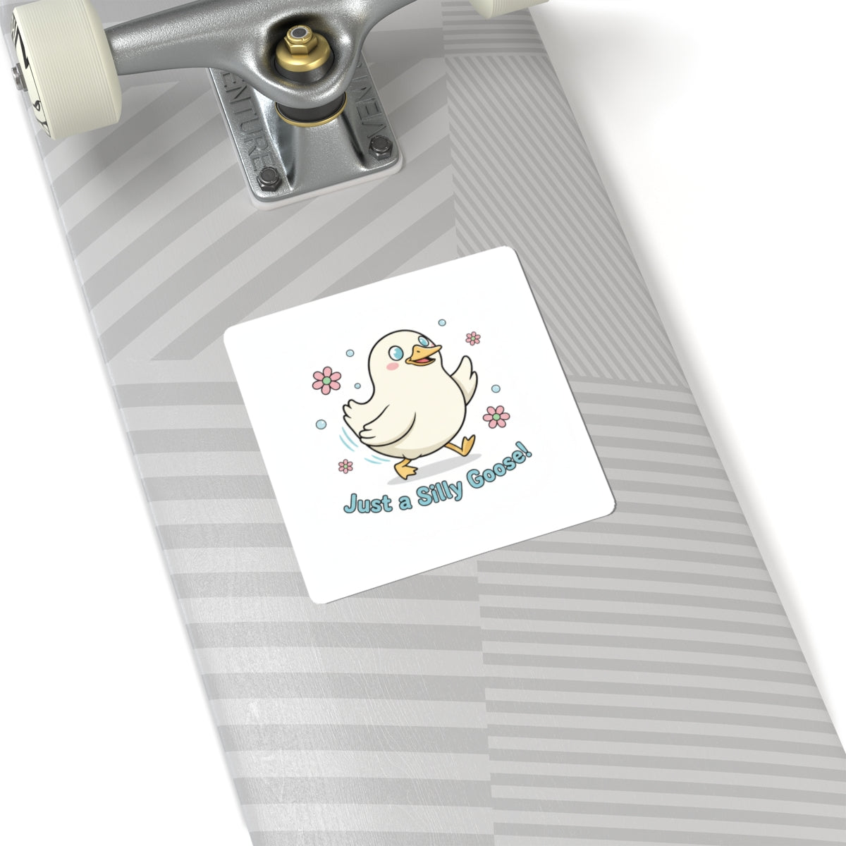 Silly Goose Sticker | cute goose cartoon, honking goose meme
