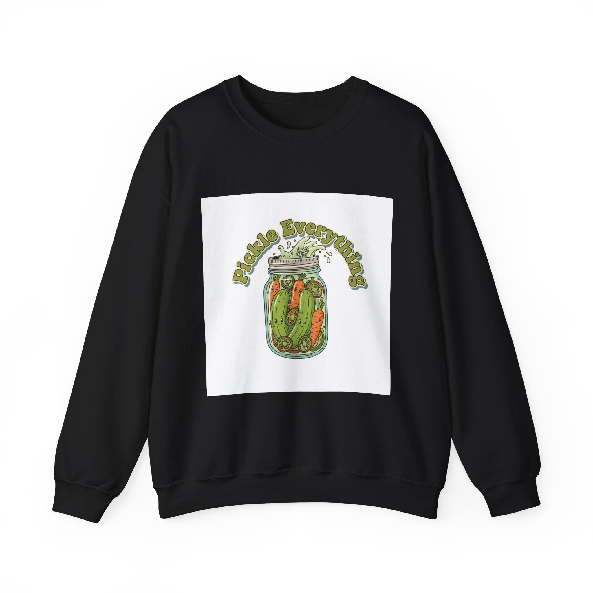 Pickle Lover Brine Jar Sweatshirt | pickle lover, brine design