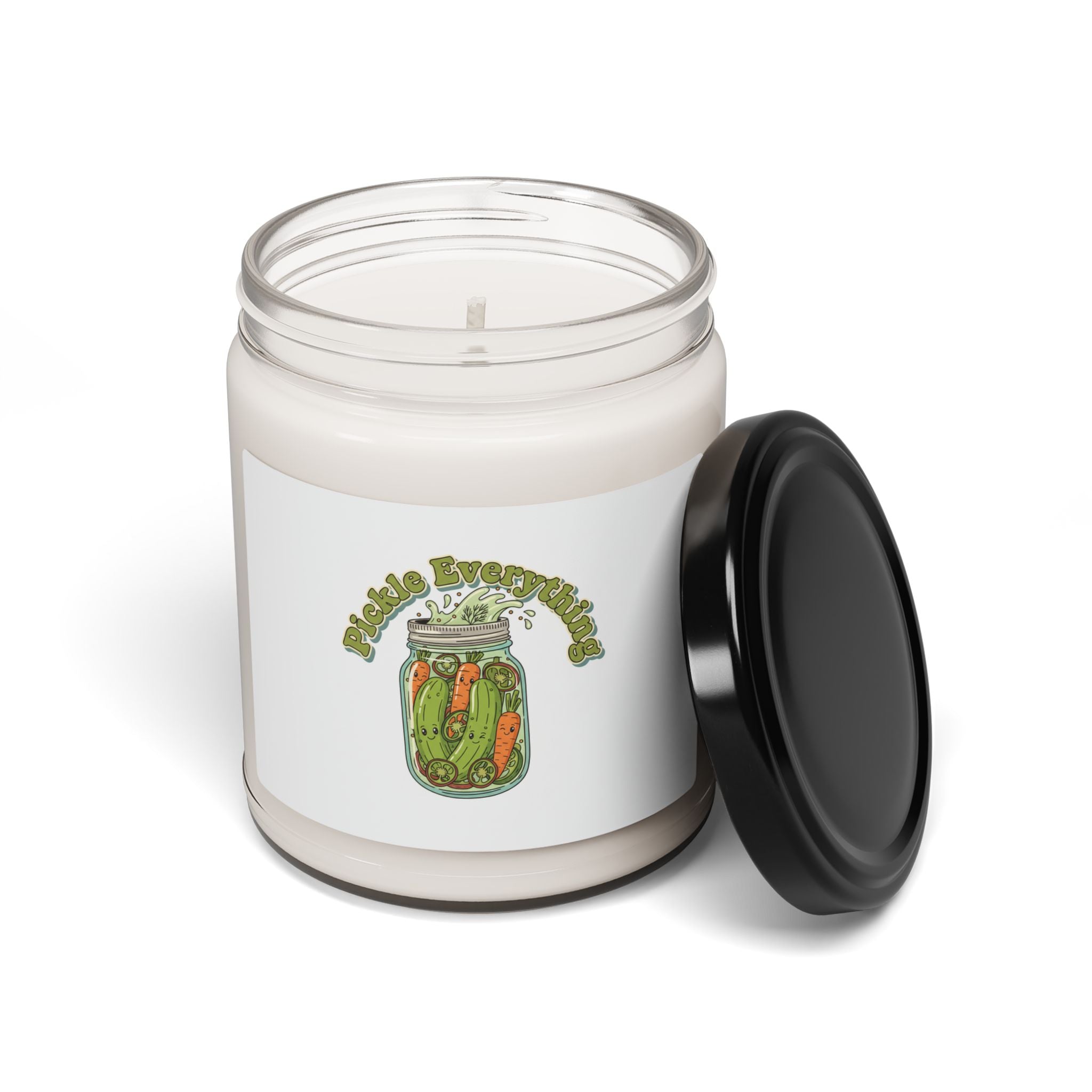 Pickle Lover Jar Candle | Soy Candle, Brine Scent