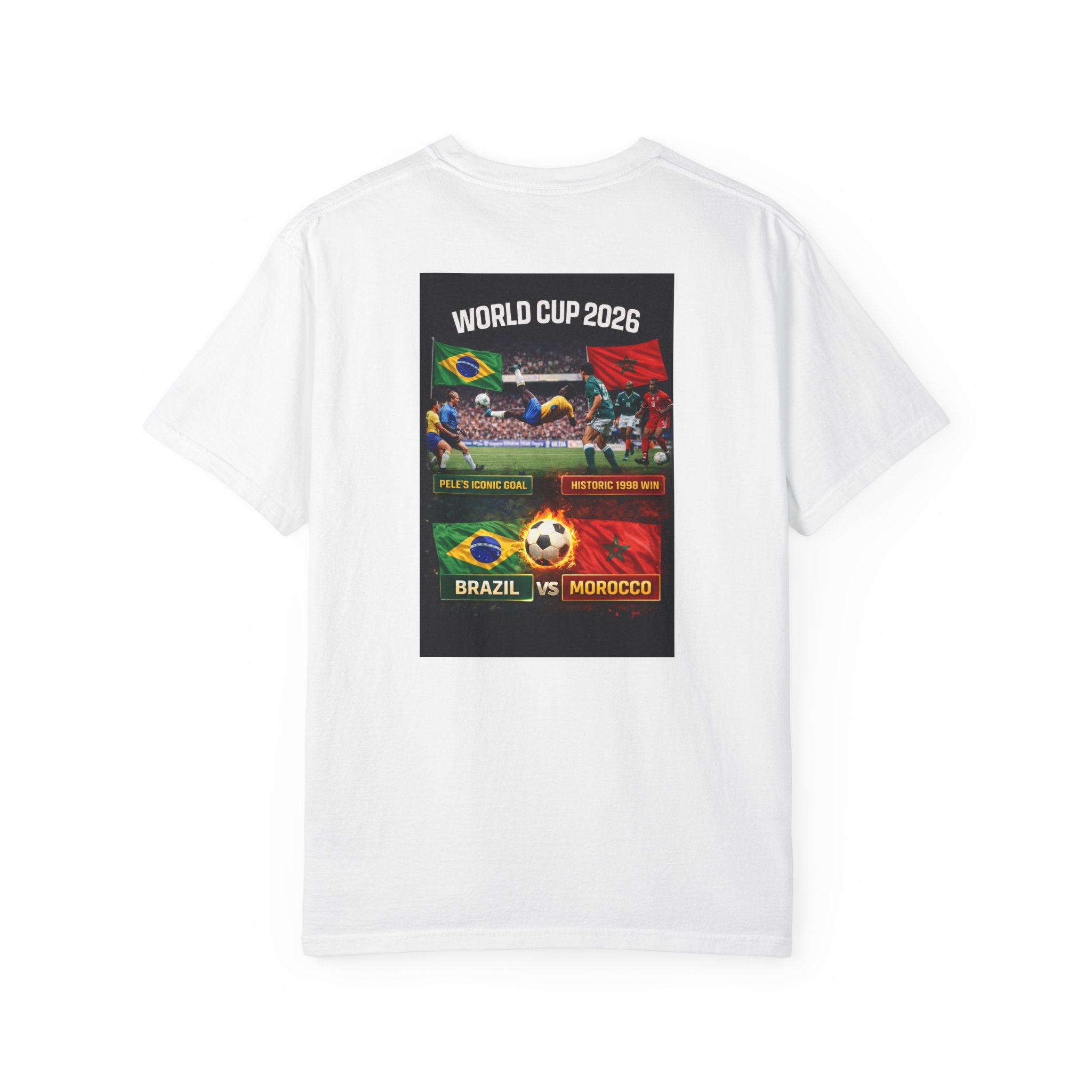 World Cup 2026 Brazil vs Morocco Soccer T-Shirt