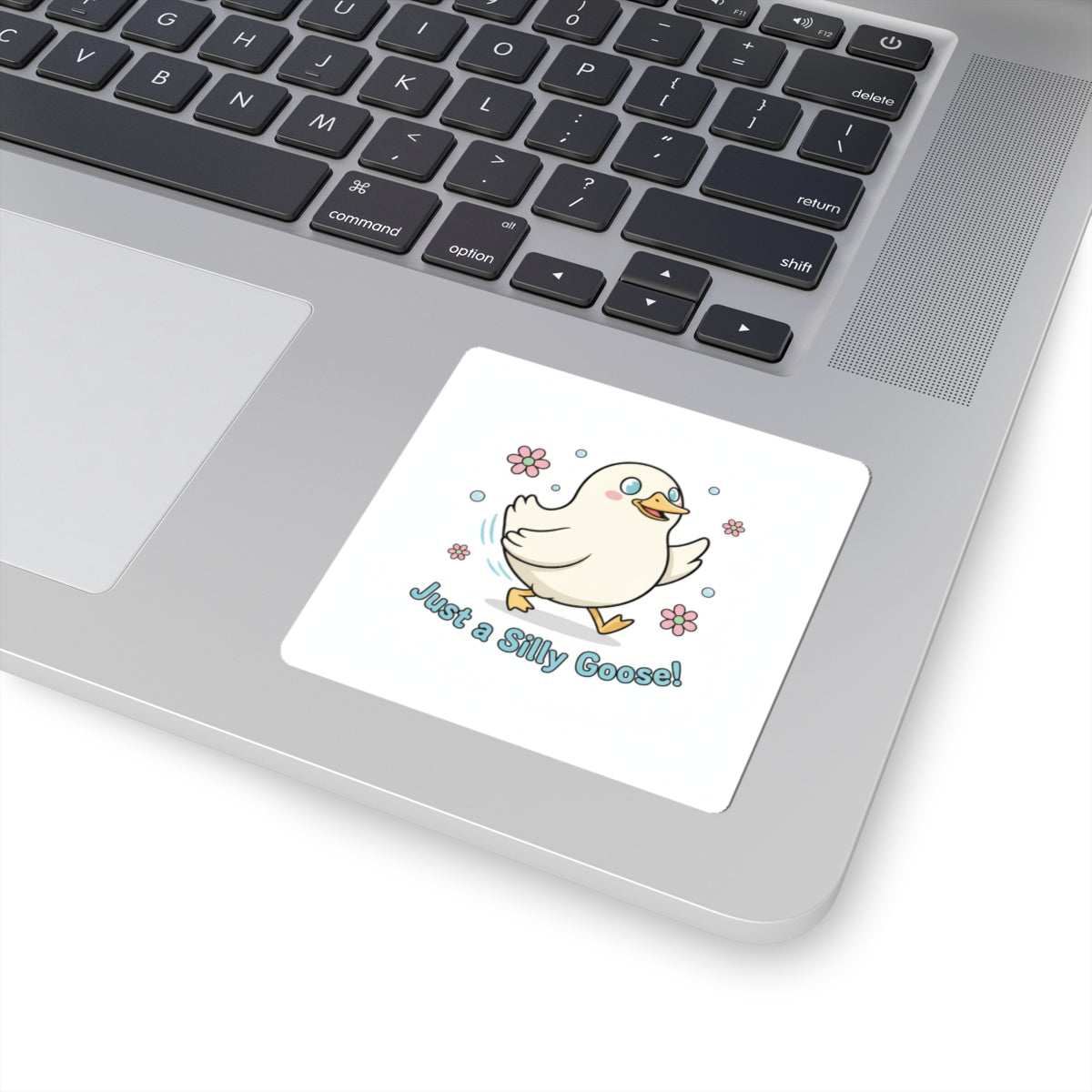 Silly Goose Sticker | cute goose cartoon, honking goose meme