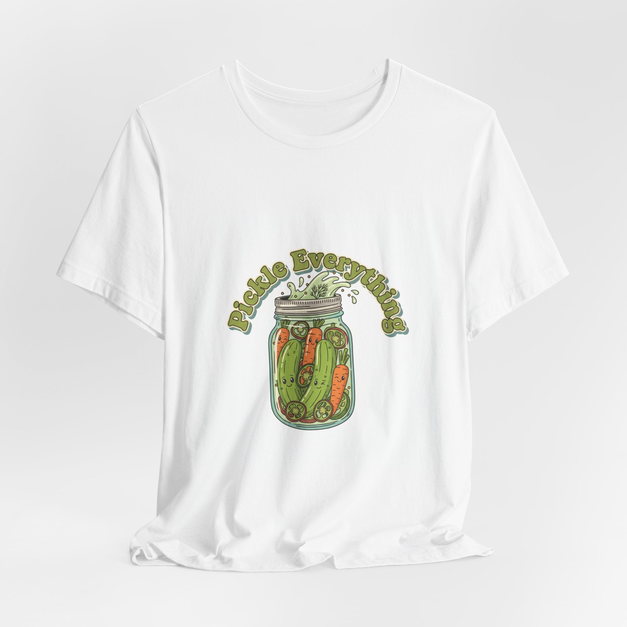 Pickle Strong Jar Graphic Tee | pickle shirt, brine design
