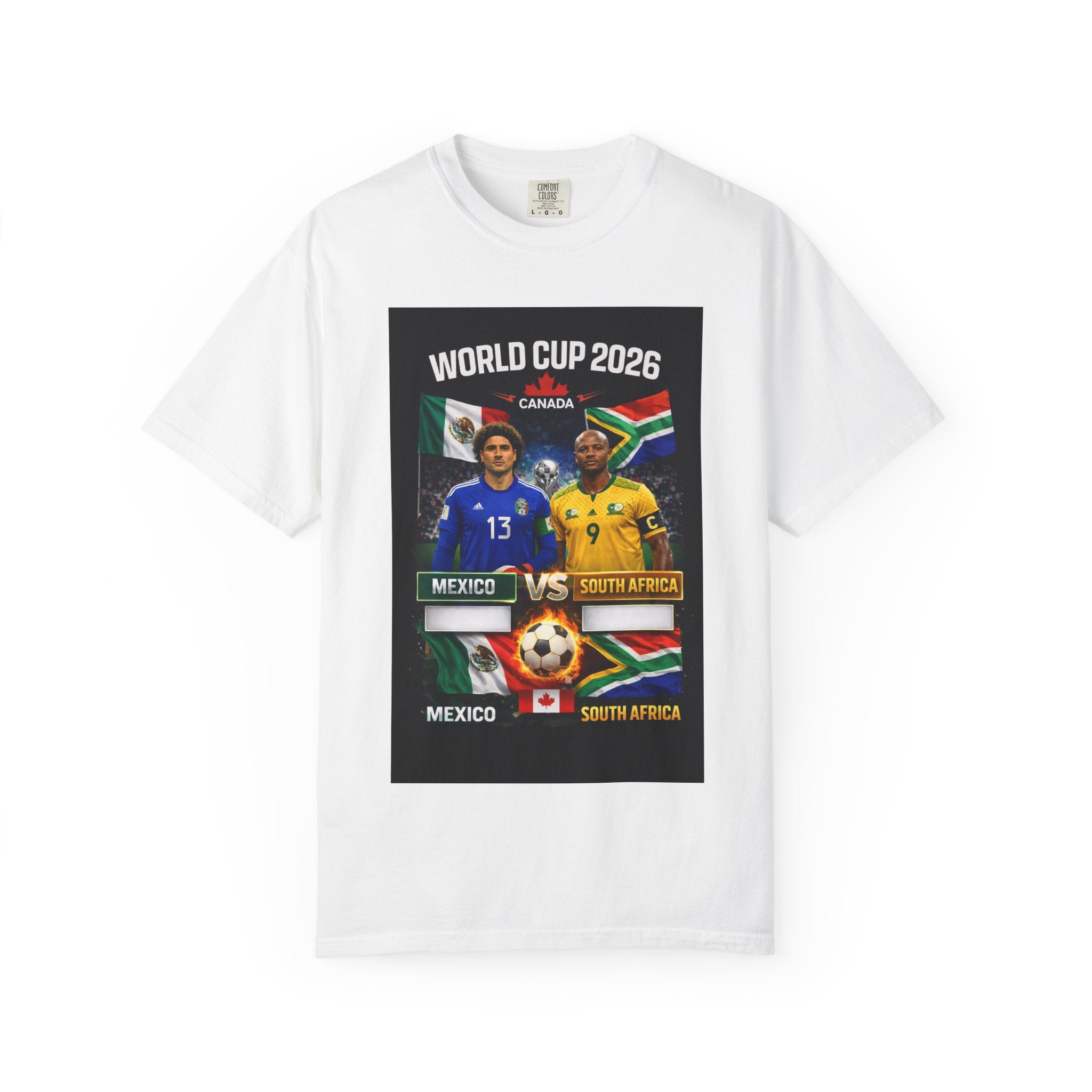 World Cup 2026 Mexico vs South Africa Soccer T-Shirt