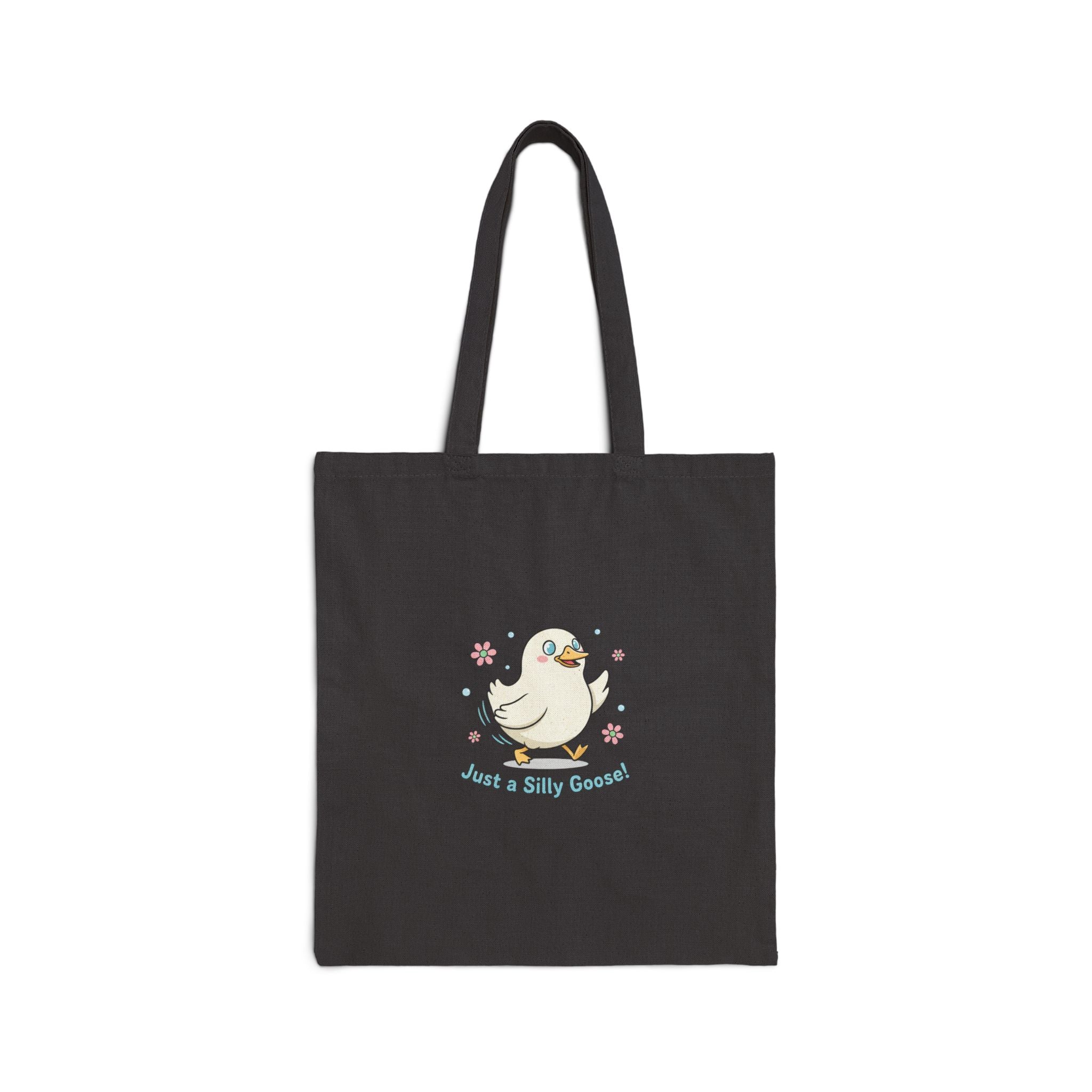 Silly Little Goose Tote | cute goose cartoon, honking goose meme