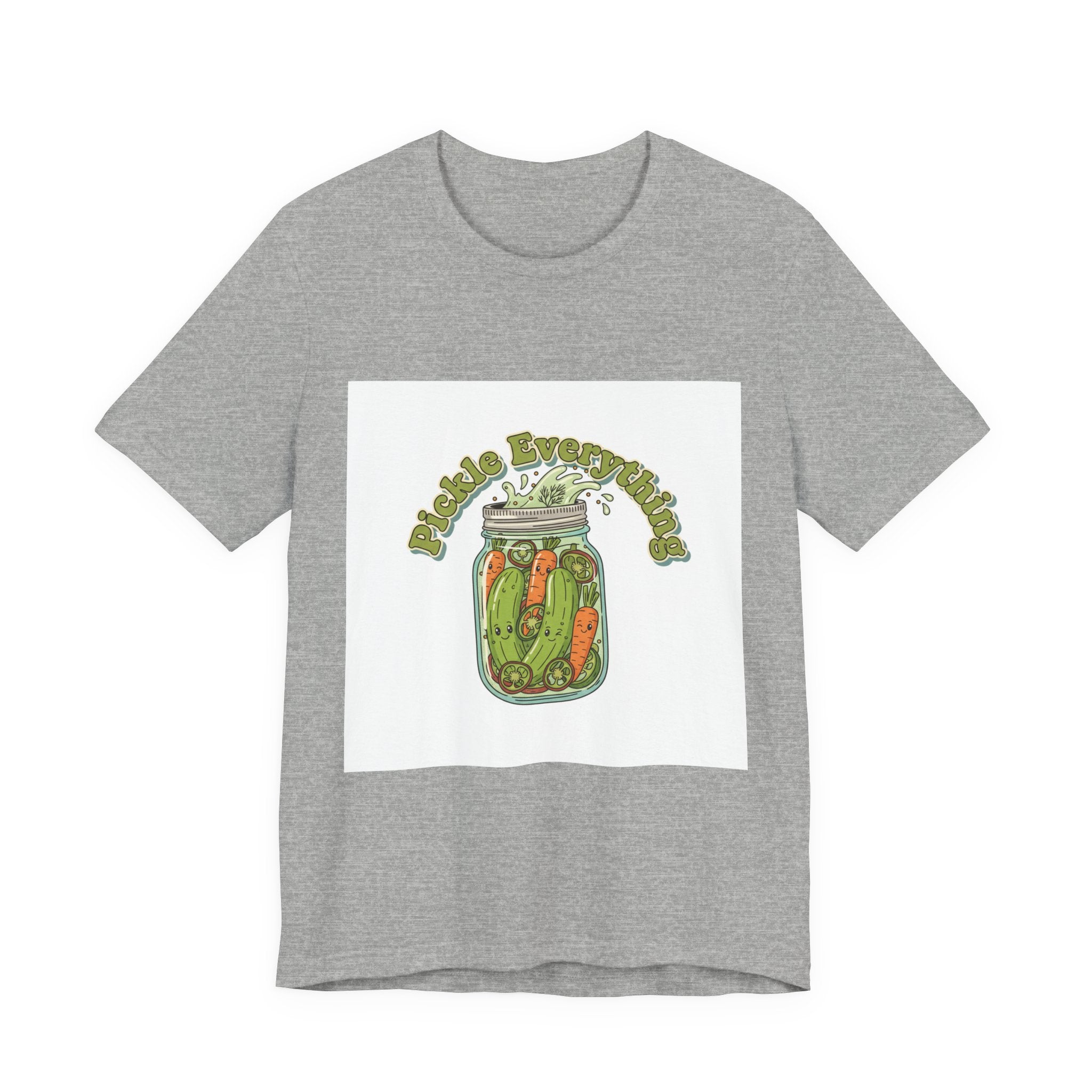 Pickle Strong Jar Graphic Tee | pickle shirt, brine design
