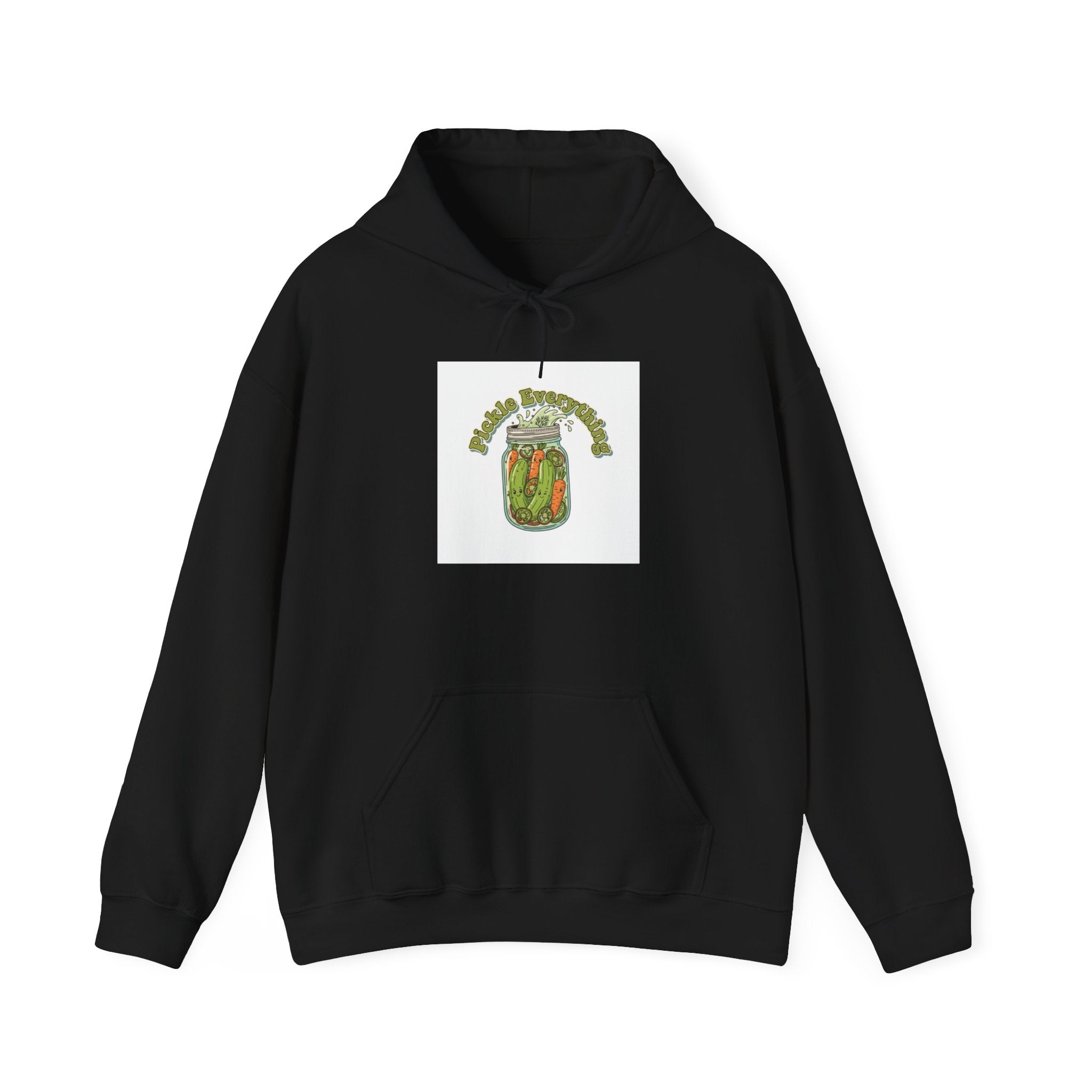 Pickle Enthusiast Jar Hoodie | pickle lover, brine design