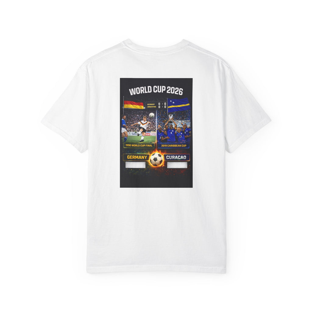 Germany vs Curaçao Graphic T-Shirt — Soccer Match Fan Tee