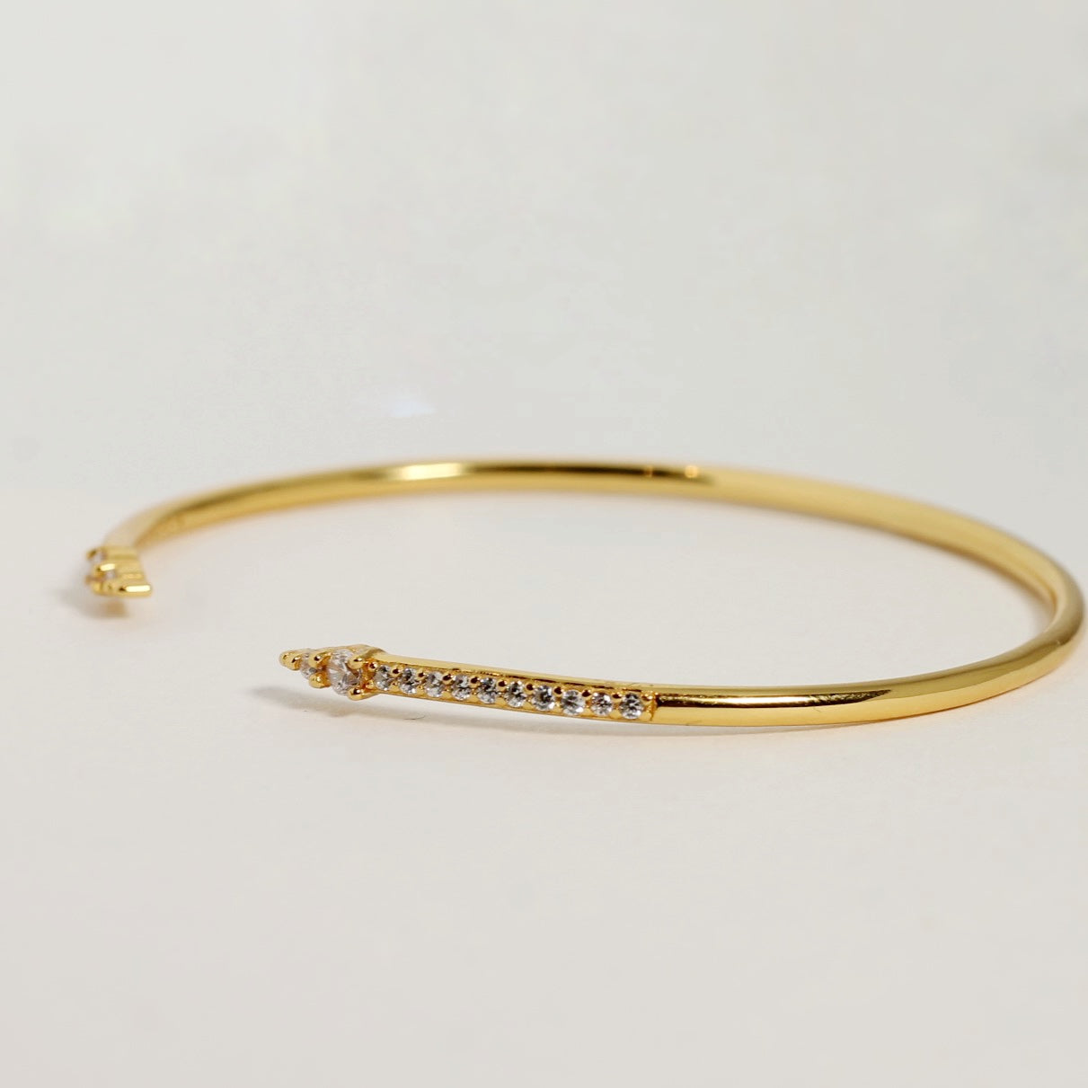 Pave Arrow Cuff Bracelet